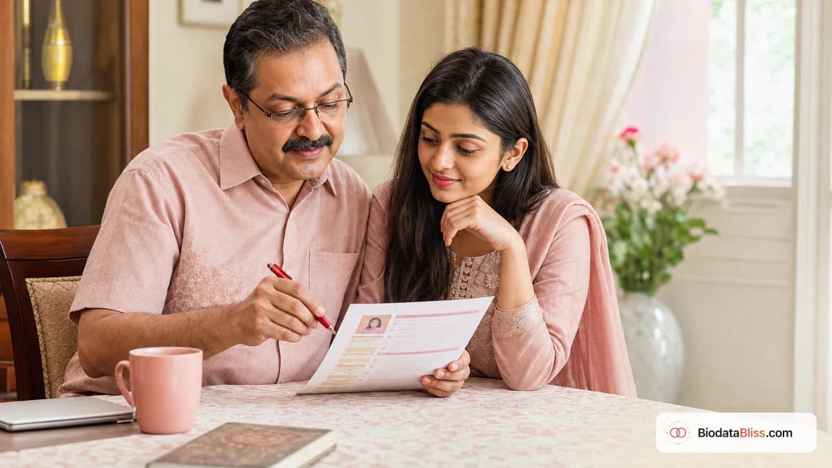 Most common marriage biodata mistakes and quick fixes